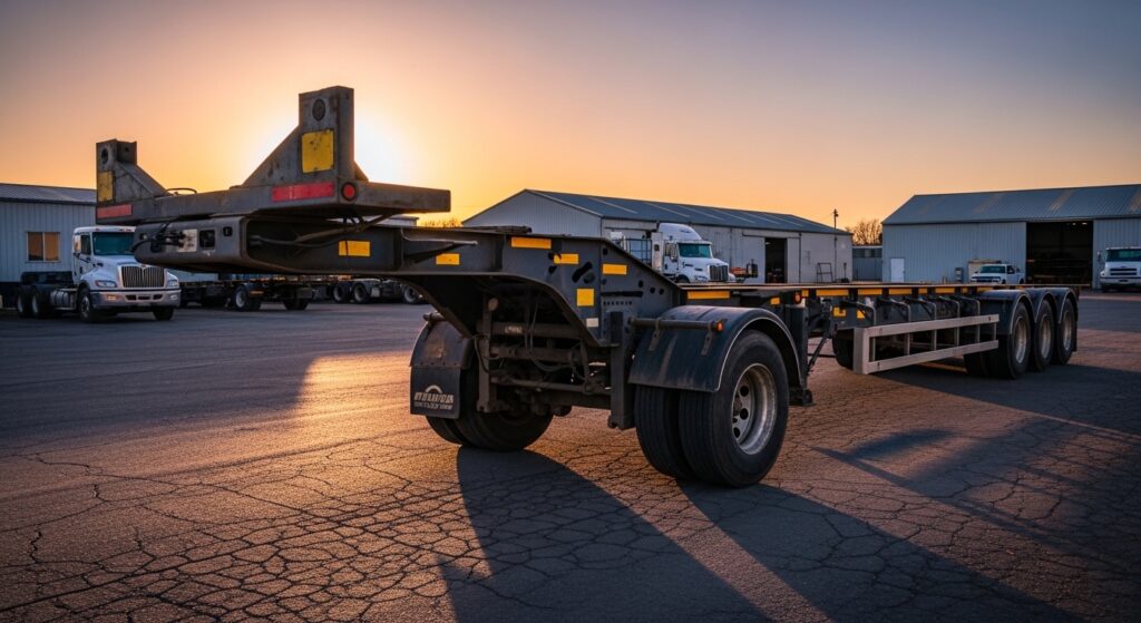 lowbed trailer rental dubai