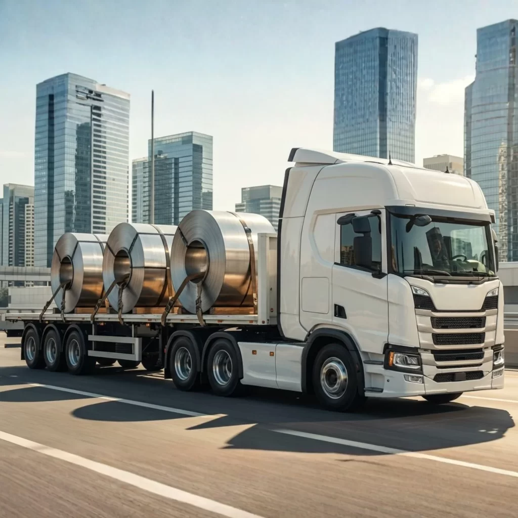 heavy trailer truck rental dubai