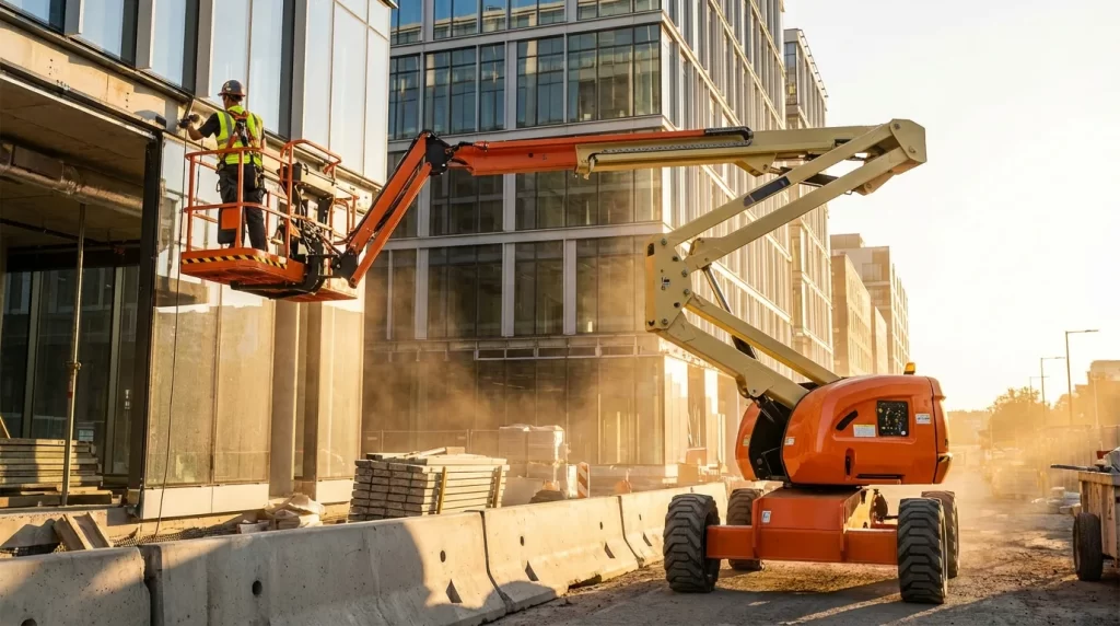 articulated boom lifts