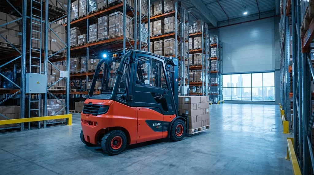 electric forklifts