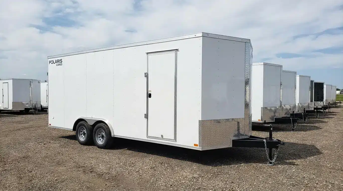 Enclosed Box Trailers Rental Dubai