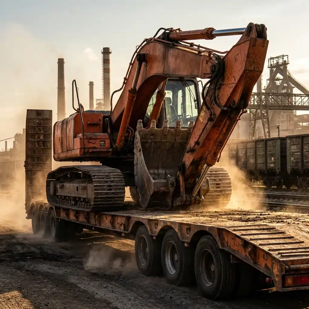 heavy equipment haulage