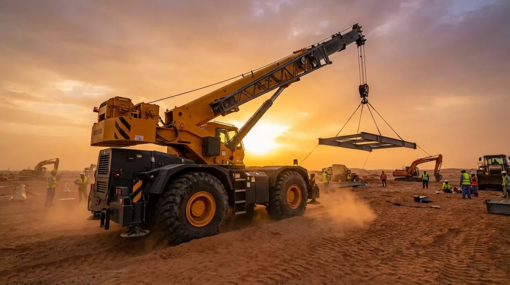 Rough Terrain Cranes