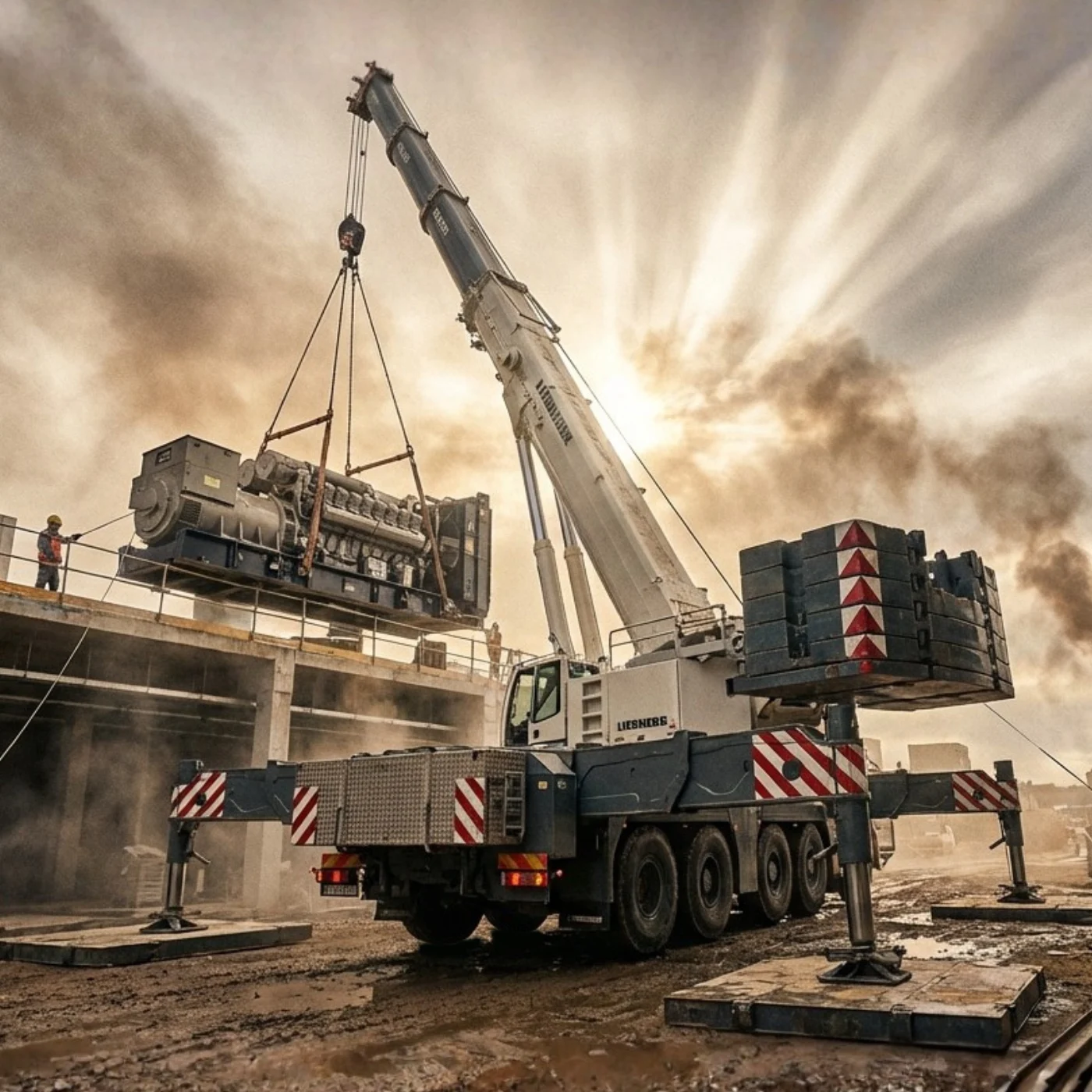 mobile crane rental in dubai