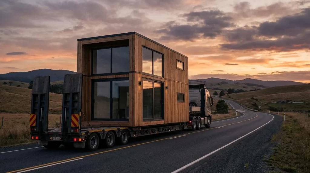 modular cabin shifting