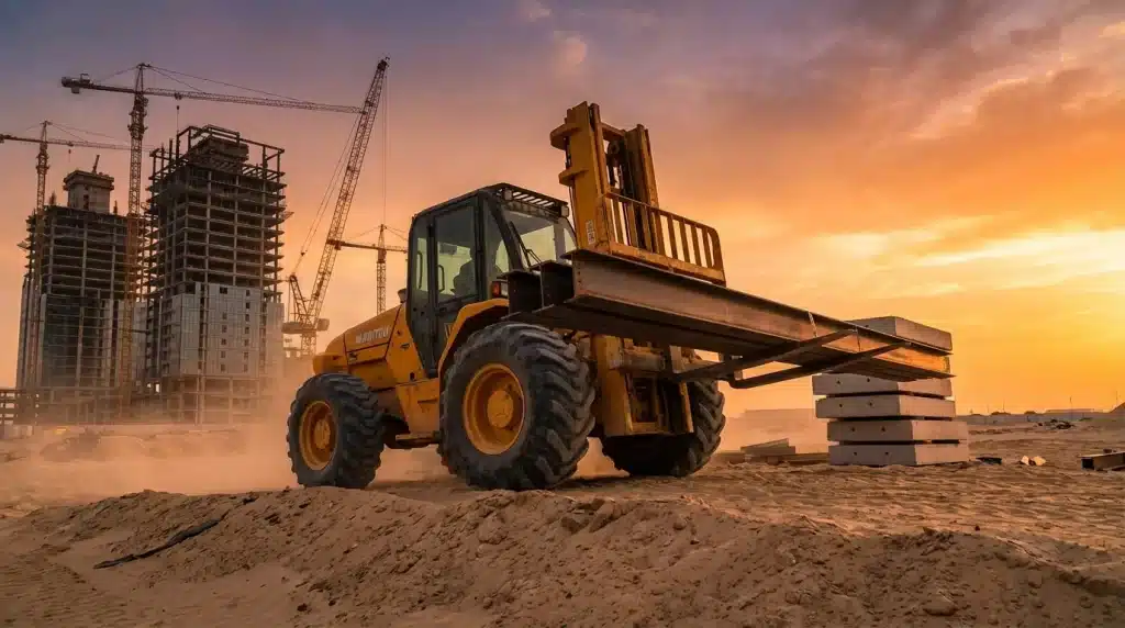 rough terrain forklifts