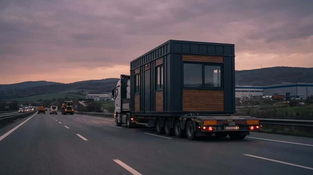 security cabin shifting