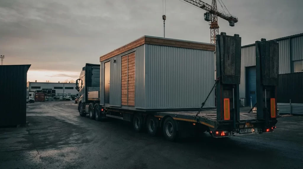 storage cabin relocation