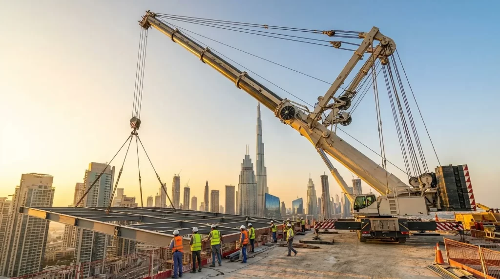 telescopic boom cranes