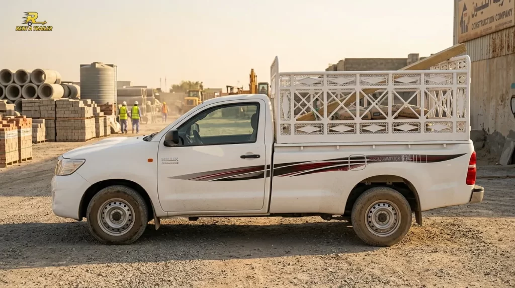1 ton pickup truck rental dubai