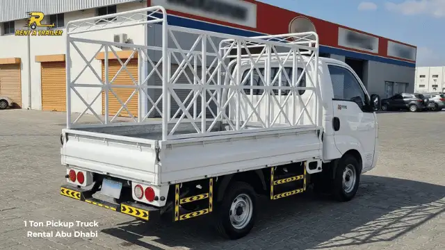 pickup truck rental abu dhabi
